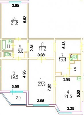 Купить квартиру г Москва, ул Богданова, д 6 к 1 26000000 рублей
