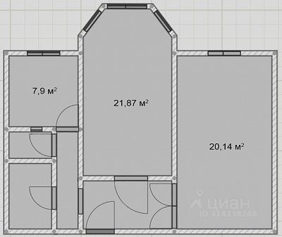 Купить квартиру г Москва, ул Куусинена, д 19 к 2 27300000 рублей