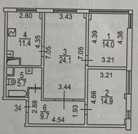 Купить квартиру г Москва, ул Маршала Тухачевского, д 49 36500000 рублей