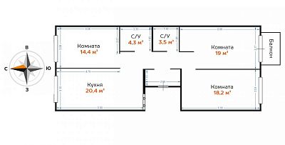 Купить квартиру г Москва, ул Сельскохозяйственная, д 37 38000000 рублей