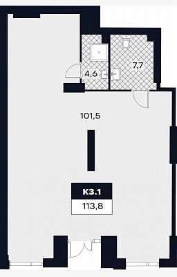 Купить помещение свободного назначения Москва, Лодочная улица, 27к2 69251200 рублей