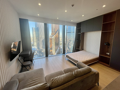 Снять квартиру г Москва, 1-й Красногвардейский проезд, д 22 стр 1 190000 рублей