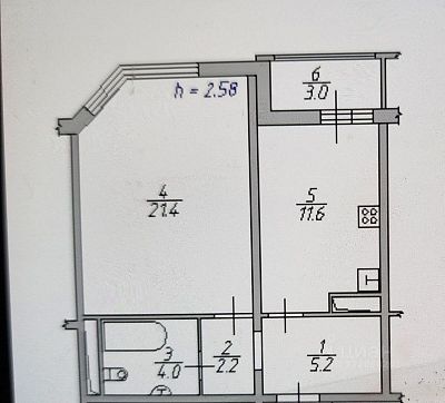 Купить квартиру г Москва, ул Большая Очаковская, д 12 к 5 14500000 рублей