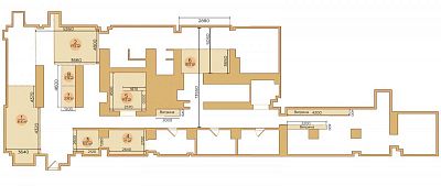 Снять в аренду торговую площадь г Москва, Кутузовский пр-кт, д 27 69000 рублей