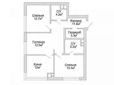 Купить квартиру Москва, жилой комплекс Остров, 5-й квартал, 7 0 рублей