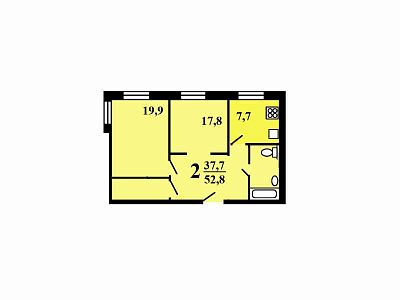 Купить квартиру г Москва, ул 3-я Гражданская, д 70 23900000 рублей