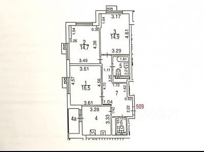 Купить квартиру г Москва, Очаковское шоссе, д 7 28500000 рублей