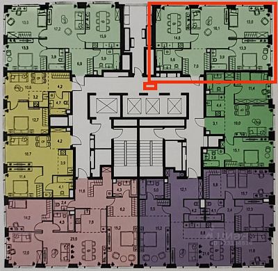 Купить квартиру Москва, Озёрная улица, 1к2 39500000 рублей