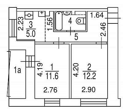 Купить квартиру г Москва, ул Шаболовка, д 52 25400000 рублей