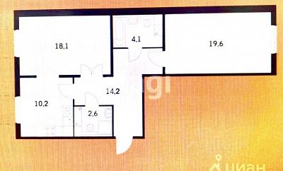 Купить квартиру г Москва, Боровское шоссе, д 2А к 1 22500000 рублей