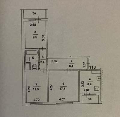 Купить квартиру г Москва, ул Скульптора Мухиной, д 12 к 1 19990000 рублей