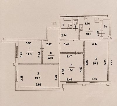 Купить квартиру г Москва, Светлогорский проезд, д 7 28000000 рублей