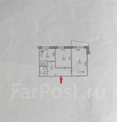 Купить квартиру г Хабаровск, ул Локомотивная, д 18 4800000 рублей