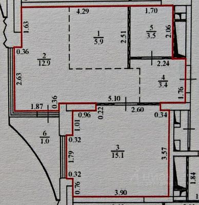 Купить квартиру г Москва, Чкаловский б-р, д 6 к 1 27300000 рублей