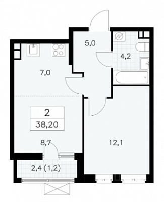 Купить квартиру г Москва, Прокшинский пр-кт, д 7 16800000 рублей