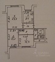 Купить квартиру г Москва, Рублёвское шоссе, д 18 к 1 26945000 рублей
