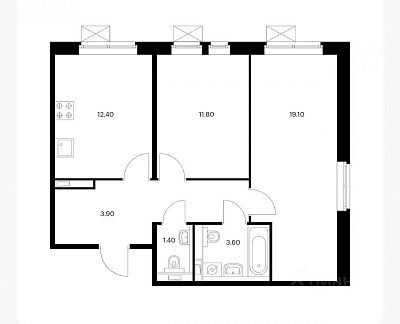 Купить квартиру г Москва, ул Малое Понизовье, д 3 20100000 рублей