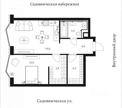 Купить квартиру г Москва, ул Садовническая, д 82 87220000 рублей