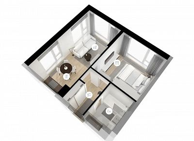 Купить квартиру Москва, Ижорская улица, 6к7 16300000 рублей