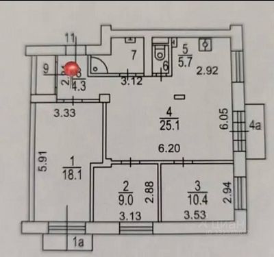 Купить квартиру г Москва, ул Рогожский Вал, д 7 51000000 рублей