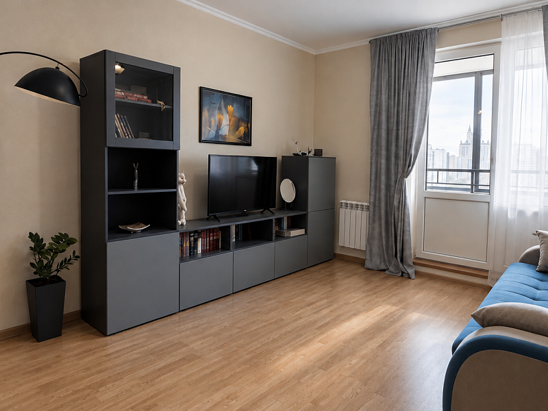 2-комн. квартира, 49.7 м², этаж 15/22