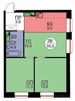 Купить квартиру г Красногорск, ул Авангардная, д 10 16500000 рублей