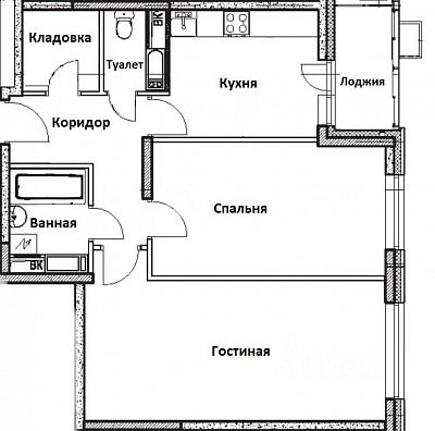 Купить квартиру г Москва, ул Кастанаевская, д 65 32600000 рублей