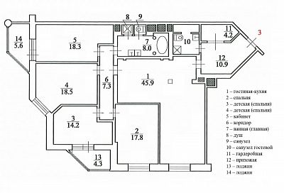 Купить квартиру г Москва, ул Минская, д 1Г к 2 85000000 рублей