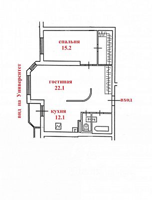 Купить квартиру г Москва, Мичуринский пр-кт, д 7 35000000 рублей