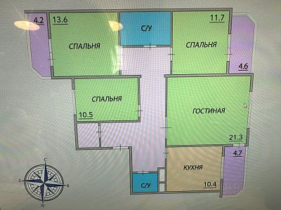 Купить квартиру г Москва, ул Люсиновская, д 37 46000000 рублей