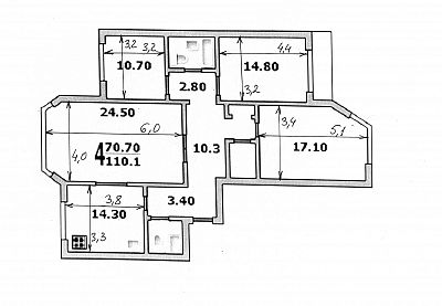Купить квартиру г Москва, ул Барышиха, д 15 28900000 рублей